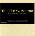 Gesammelte Schriften by Theodor Adorno